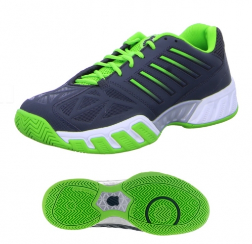 Tenisová obuv K-Swiss BIGSHOT LIGHT 3 05366-082 zelená Tenisová obuv K-Swiss BIGSHOT LIGHT 3 05366-082 zelená