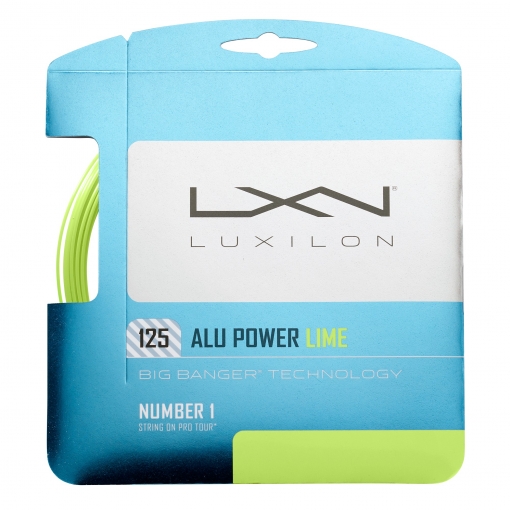 Tennissaite Luxilon ALU Power 125 LIME 12m Tennissaite Luxilon ALU Power 125 LIME 12m