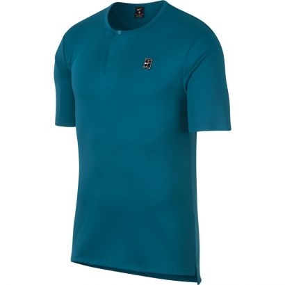 Tenisové tričko Nike Court Short Sleeve 888287-301 modré Tenisové tričko Nike Court Short Sleeve 888287-301 modré