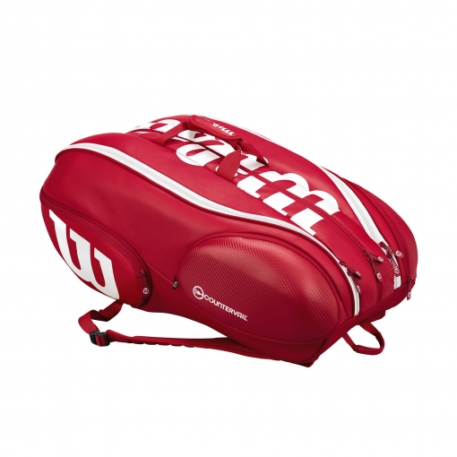 Tennistasche Wilson Vancouver 15 Pack rot Tennistasche Wilson Vancouver 15 Pack rot
