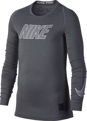 Dětské termotričko Nike Pro Compression 858232-065 šedé Dětské termotričko Nike Pro Compression 858232-065 šedé
