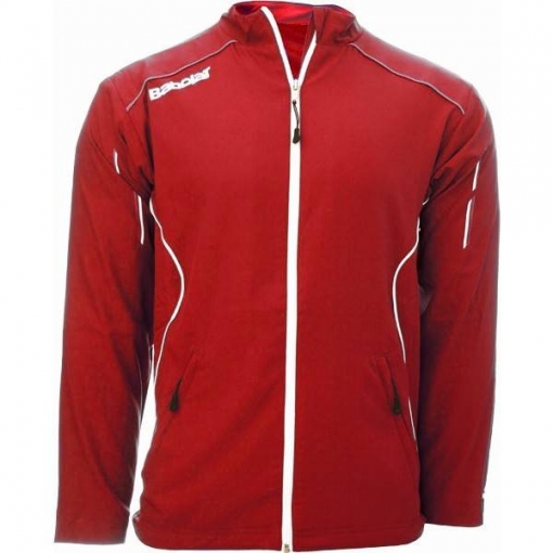 Tréninková bunda Babolat Jacket MC 40S1515Y červená Tréninková bunda Babolat Jacket MC 40S1515Y červená