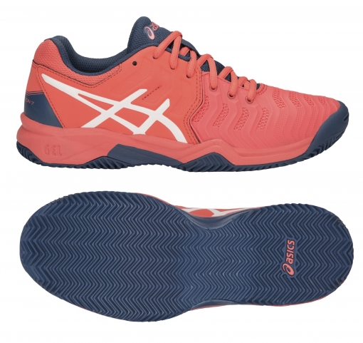 Kinder Tennisschuhe Asics Gel Resolution 7 Clay GS C800Y-701 Kinder Tennisschuhe Asics Gel Resolution 7 Clay GS C800Y-701