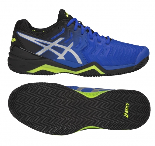 Pánská tenisová obuv Asics Gel Resolution 7 Clay E702Y-407 modré Pánská tenisová obuv Asics Gel Resolution 7 Clay E702Y-407 modré