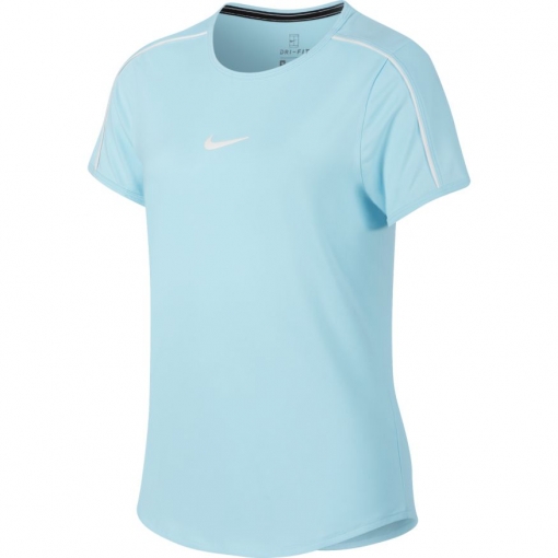 Dívčí tričko Nike Court DriFit T-Shirt AR2348-449 modré Dívčí tričko Nike Court DriFit T-Shirt AR2348-449 modré