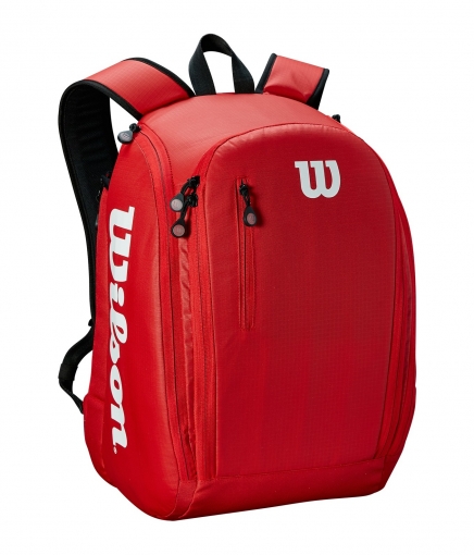 Tenisový batoh Wilson Tour Backpack červený Tenisový batoh Wilson Tour Backpack červený