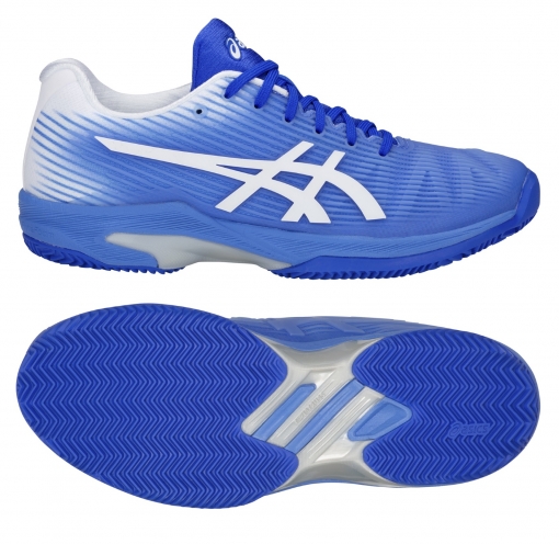 Dámská tenisová obuv Asics Solution Speed FF Clay 1042A-003-411 modré Dámská tenisová obuv Asics Solution Speed FF Clay 1042A-003-411 modré