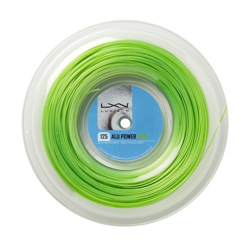 Tenisový výplet Luxilon Alu Power 220 m 1,25 mm lime Tenisový výplet Luxilon Alu Power 220 m 1,25 mm lime