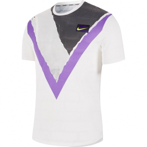 Tennis T-Shirt Nike COURT CHALLENGER AT4235-100 weiss Tennis T-Shirt Nike COURT CHALLENGER AT4235-100 weiss
