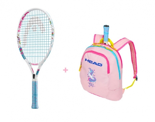 Kinder Tennisschläger Head Maria 21 + Kinderrucksack Head Maria 2019 Kinder Tennisschläger Head Maria 21 + Kinderrucksack Head Maria 2019