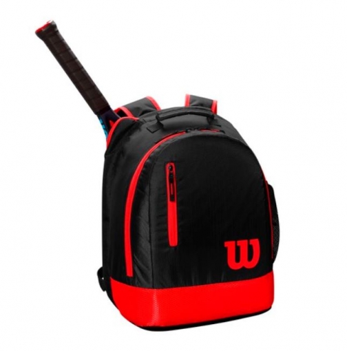 Dětský batoh Wilson Youth Backpack černo-červený Dětský batoh Wilson Youth Backpack černo-červený