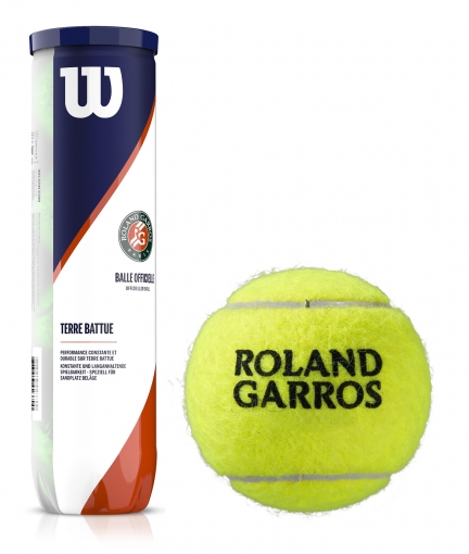 Tennisbälle Wilson Roland Garros Clay Court 4 Tennisbälle Wilson Roland Garros Clay Court 4