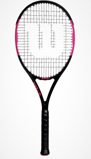 Tenisová raketa Wilson PRO OPEN 100L růžová Tenisová raketa Wilson PRO OPEN 100L růžová