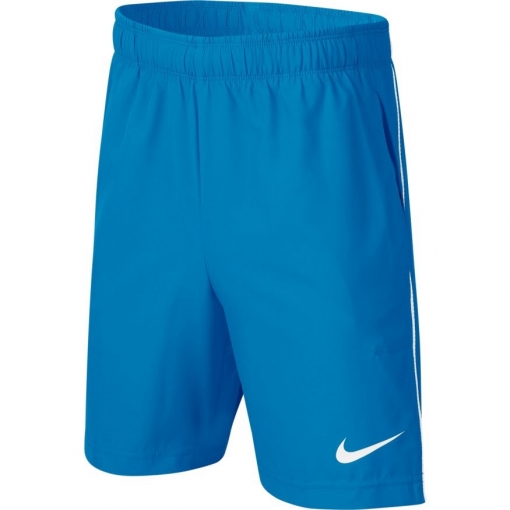 Dětské tenisové kraťasy Nike Court DriFit Short CJ7743-446 modré Dětské tenisové kraťasy Nike Court DriFit Short CJ7743-446 modré