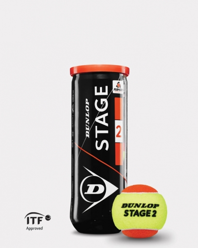 Dětské tenisové míče Dunlop Stage 2 oranžové 3 ks Dětské tenisové míče Dunlop Stage 2 oranžové 3 ks