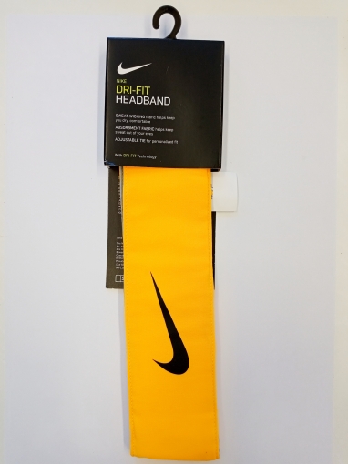 Čelenka Nike Tennis Headband oranžovo-černá 576 Čelenka Nike Tennis Headband oranžovo-černá 576