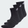 Tenisové ponožky Adidas Cushioned Sportswear Ankle 3 Pack IC1277 černé