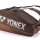 Tenisový bag Yonex Pro 6 pcs 92426 Espresso Brown