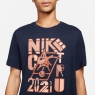 Tenisové tričko Nike NikeCourt T-Shirt DD2250-451 modré
