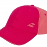 Dětská kšiltovka Babolat Basic Logo Cap Junior 5JA1221-5028 růžová