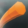 Tenisový výplet Yonex POLYTOUR Rev 12m oranžový
