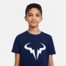 Dětské tričko Nike NikeCourt Rafa Tennis T-Shirt DJ2591-451 modré
