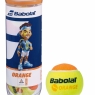 Dětské tenisové míče Babolat ORANGE X3 oranžové karton 72 míčů