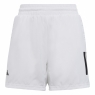 Dětské kraťasy Adidas Club Short HR4289 bílé