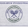 Ručník - osuška Wimbledon THE CHAMPIONSHIP fialový 2023