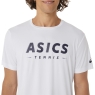 Tenisové tričko Asics Tennis Graphic Tee 2041A259-100 bílé