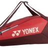 Tenisový bag Yonex Team Racquet Bag 6pcs ruby red