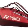 Tenisový bag Yonex Team Racquet Bag 9pcs ruby red