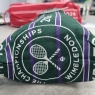 Ručník - osuška Wimbledon THE CHAMPIONSHIP 2026 green/purple