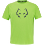 Pánské padelové tričko Babolat Cotton Tee JL  6MF26442-8013 - Green Flash