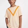 Dětské tenisové tričko Nike RF Dri-FIT RF AQ0326-838 oranžová