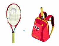 Tenisový set Head - Novak 23 2020 + Kids Backpack červený Tenisový set Head - Novak 23 2020 + Kids Backpack červený