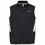 Tenisová vesta Head CLUB Vest M 811319 černá