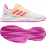 Dětská tenisová obuv Adidas COURTJAM FX1490 antuková