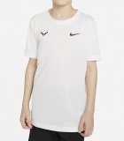 Dětské tenisové tričko Nike Rafa T-Shirt DD2304-100 bílé