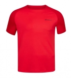 Pánské tričko Babolat Play Crew Neck Tee 3MP1011-5027 červené