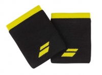 Tenisové potítko Babolat Logo Jumbo Wristband 5UA1262-2015 černo-žluté
