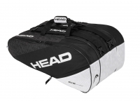 Tenisový bag Head Elite 12R Monstercombi černo-bílý