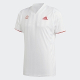 Pánské tričko Adidas Freelift Engineered Tennis T-Shirt FR4317 bílé