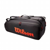 Tenisový bag Wilson Tour 6 PK černo-červený