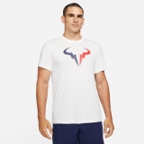 Tenisové tričko Nike NikeCourt DriFit Rafa T-Shirt DJ2582-100 bílé