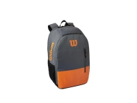 Tenisový batoh Wilson Team Backpack 2021 šedo-oranžový