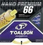 Badmintonový výplet Toalson NANO PREMIUM 66 Badmintonový výplet Toalson NANO PREMIUM 66