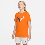 Dětské tričko Nike NikeCourt Rafa Tennis T-Shirt DJ2591-834 oranžové