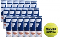 Tenisové míče BABOLAT TEAM CLAY 4ks - karton 72 ks