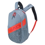 ​Tenisový batoh HEAD Elite Backpack  šedo-oranžový